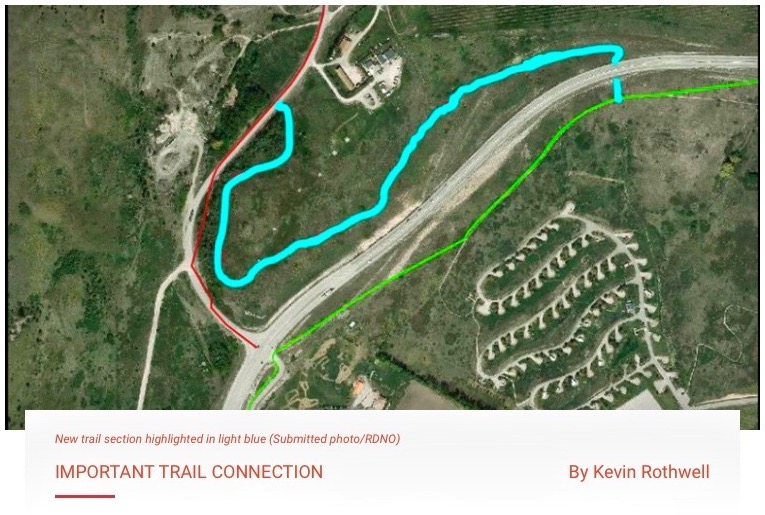 Kelowna Rail Trail Map